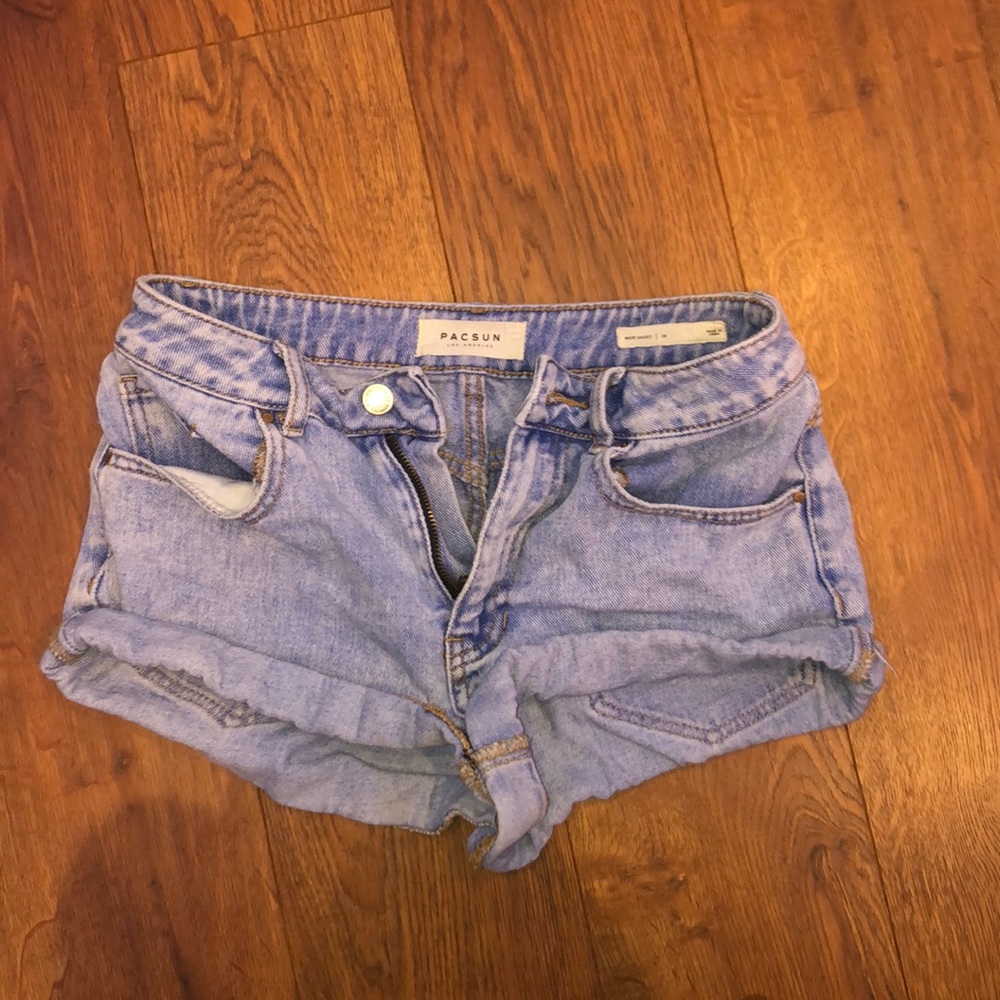 pacsun jean shorts